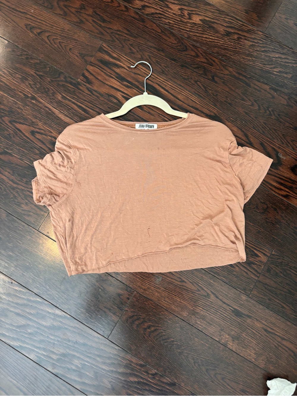 Joah Brown Cropped Crew Tee